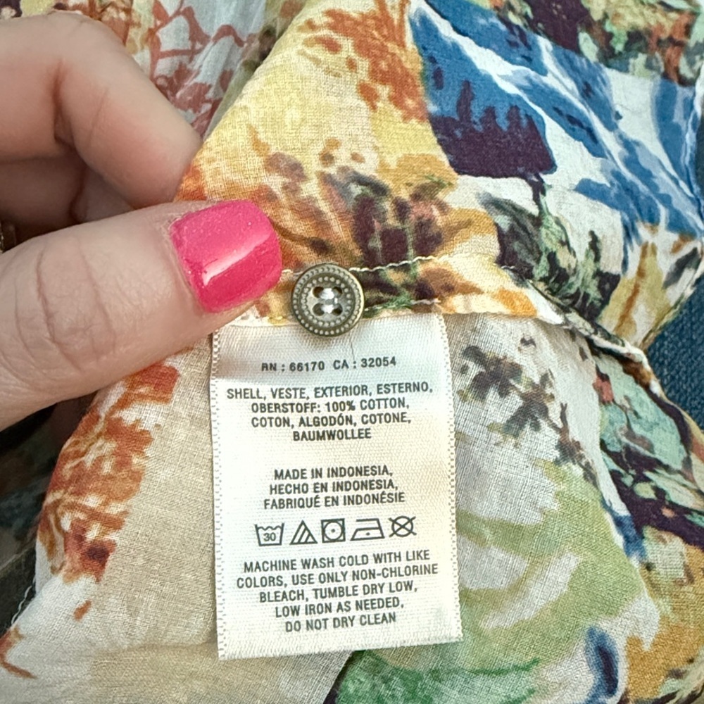 Like New Maeve Anthropologie Flora Patchwork Blouse - Picture 5 of 6